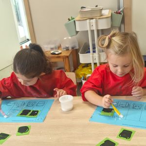 eerste weken bij de herten