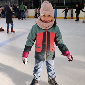 Onderbouw op de schaatsbaan