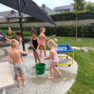water spelen bij de piolberen